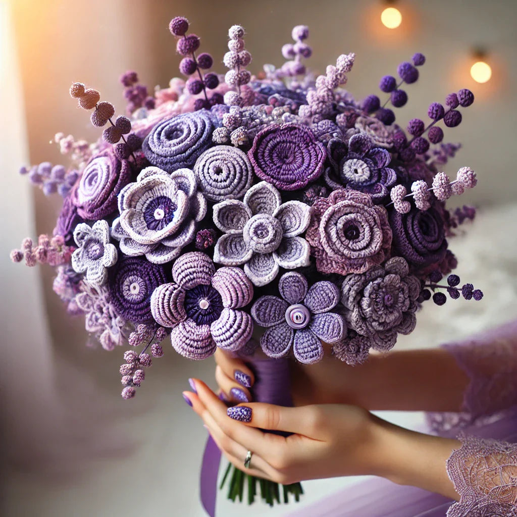 Crochet Wedding Bouquet/Bouquet