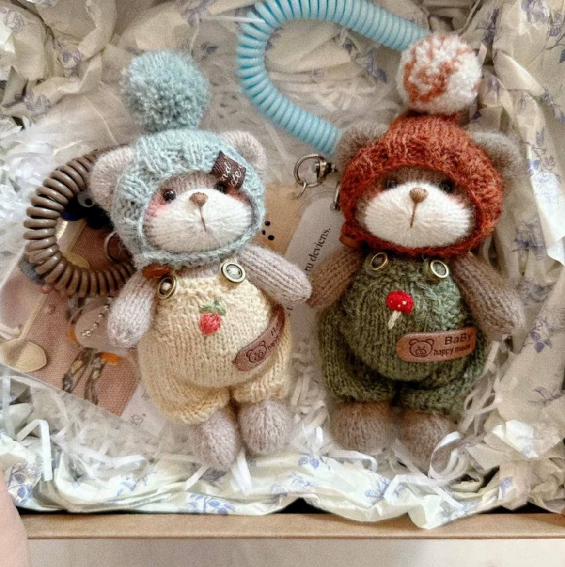 Bear dolls/ gifs/ cozy crochet dolls