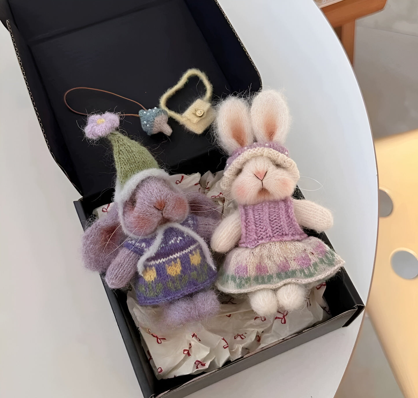 Cute Bunny Doll/ Knit DOLLS