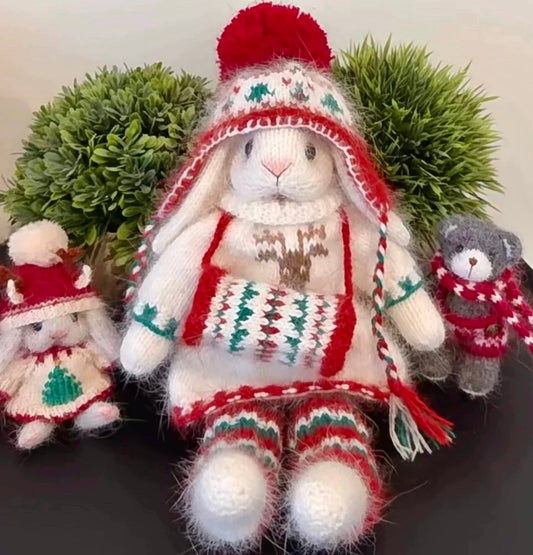 Cute Bunny Doll/ Knit DOLLS